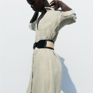 Zara limited edition woven combination belt you cannot miss